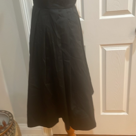 Isaac Mizrahi sun dress little black cocktail party summer spaghetti straps sz 4 - Picture 4 of 13